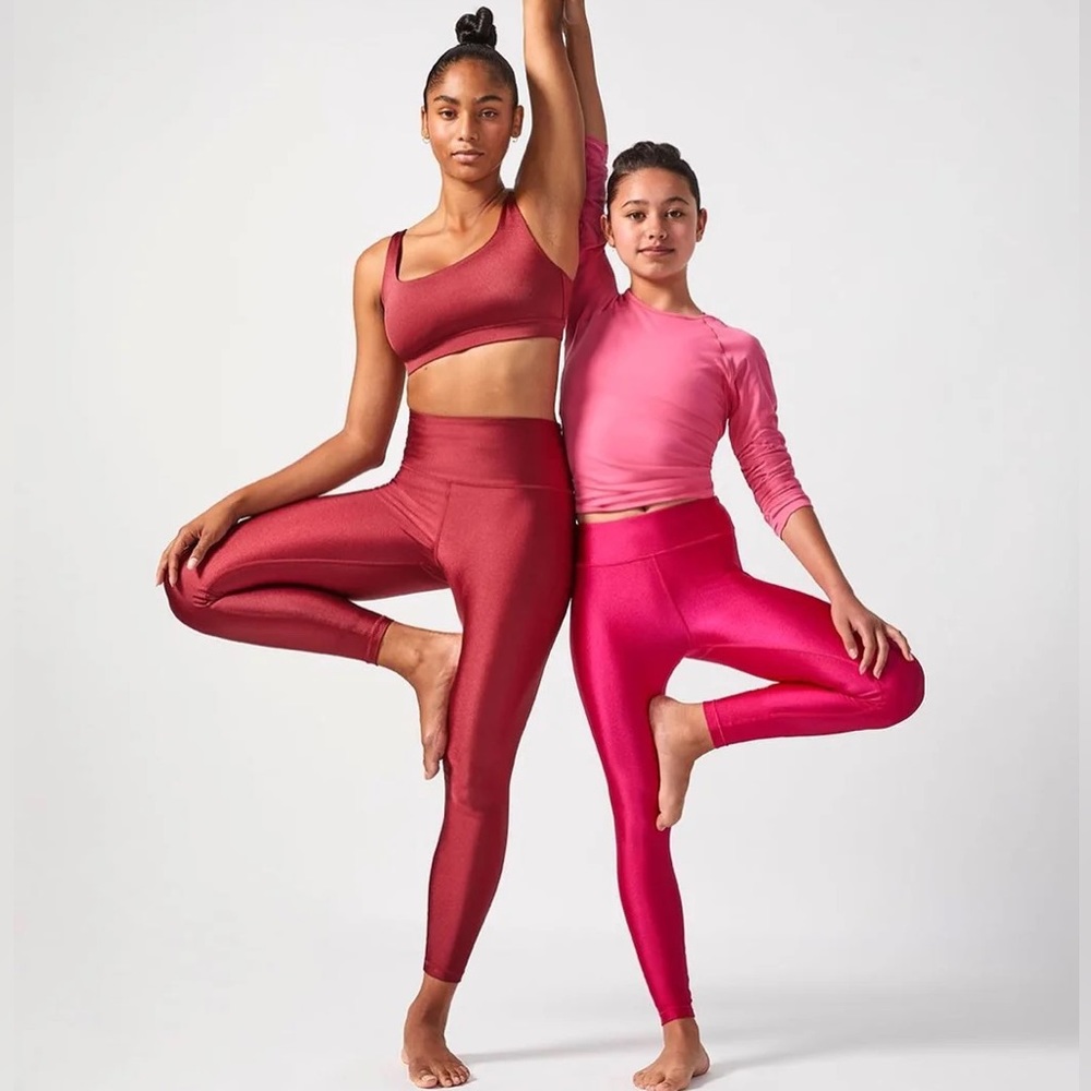 Athleta - Women's Elation Shine Tight - PINK 💖